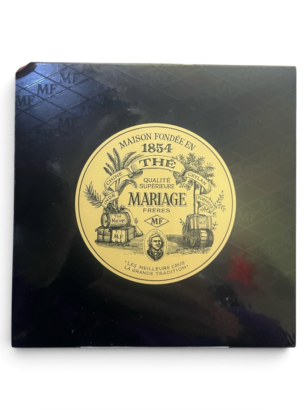 Mariage Freres Earl Grey French Blue Tea - Black & Gold Box 30 Sachets France